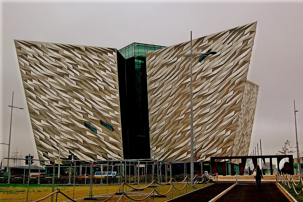 Titanic Belfast building in the Titanic Quarter, United Kingdom — 1