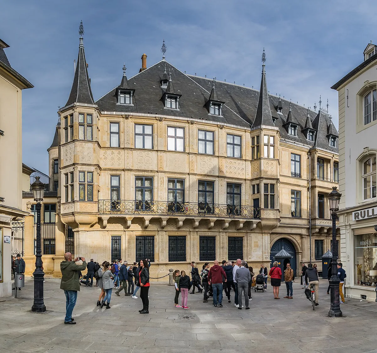 Grand Ducal Palace and Bock Casemates in Luxembourg City, Luxembourg — 2