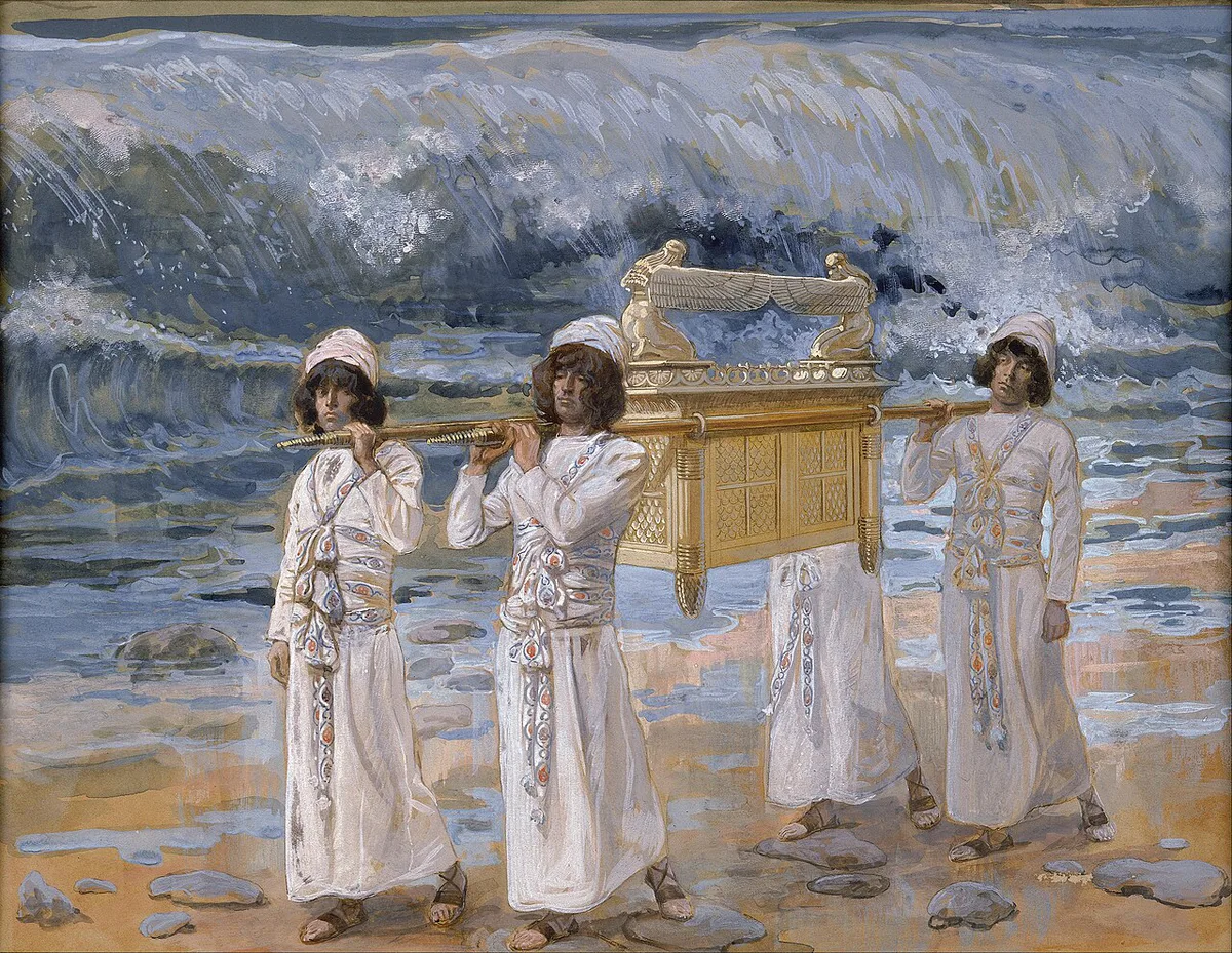 James Jacques Joseph Tissot - The Ark Passes Over the Jordan - Google Art Project — 1